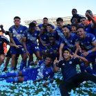 Emelec festejó en Manta y luego en Guayaquil, pero hoy empieza a entrenar pensando en la segunda etapa.