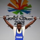 Julius Ssekitoleko, pesista de Uganda que fue encontrado tras huir de la burbuja.