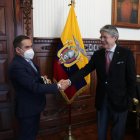 Carondelet. El defensor público general (e), Ángel Torres Machuca, se reunió este 20 de julio con el presidente Guillermo Lasso.