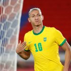 Richarlison anotó tres goles en el duelo contra Alemania, en el inicio de los Juegos Olímpicos de Tokio.