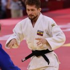 E7B2G_UX0AE9XjrPreciado compitió en la disciplina de judo, categoría 60 kg.