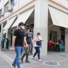 Calle Panamá, un punto gastronómico de la ciudad donde disfrutar de buena comida por las fiestas julianas.