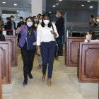 Proceso. Fiscalización recibió este sábado seis comparecencias. Entre ellas la fiscal general Diana Salazar.