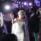 La alcaldesa Cynthia Viteri, en la sesión solemne por la Fundación de Guayaquil.