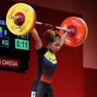 Con un total de 226 kilogramos levantados, Angie Palacios Dajomes terminó sexta en los Juegos Olímpicos de Tokio.