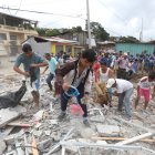 Desastre. En 2016, las provincias de Manabí y Esmeraldas sufrieron un terremoto de 7,6 grados Richter