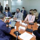 Asistencia. Consejeros de Participación Ciudadana y Control Social durante una comparecencia a la Asamblea.