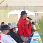 El presidente de la Conaie, Leonidas Iza, ha empezado recorridos territoriales. El viernes 30 de julio estuvo en Imbabura y Bolívar.