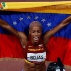 Yulimar Rojas no solo ganó oro, sino que registró una nueva marca en salto triple.