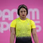 La pesista ecuatoriana Tamara Salazar acumula varios éxitos en su carrera deportiva.
