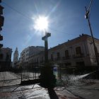 Temporada. El verano se hizo sentir con más fuerza el fin de semana y los trabajos continuaron en la ciudad.