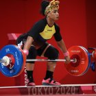 Tamara Salazar se ubica en tercer lugar, en su primer arranque.