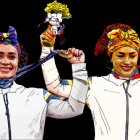 Neisi Dajomes y Tamara Salazar son las primeras mujeres medallistas olímpicas de Ecuador.