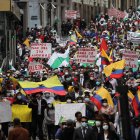 LA ASOCIACION DE ALCALDES AME REALIZARON UNA MARCHA HACIA EL PALACIO DE GOBIERNO PARA SER ATENDIDOS POR EL PRESIDENTE LENIN MORENO 09 DE MARZO DEL 2021 . Angelo Chamba. (ag-extra ag-expreso ag-quito)