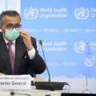 El director general de la OMS, Tedros Adhanom Ghebreyesus.