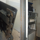 La policía encontró varios implementos que dan cuenta del cometimiento del delito.