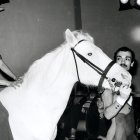Bianca Jagger y su entrada triunfal a caballo.