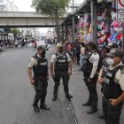 Calle. Así permanecieron las calles aledañas a la bahía alrededor de las 13:00, en plena hora pico.