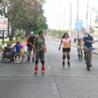 CLCLO RUTA EN AV. ISIDRO AYORA Y BENJAMPIN CARRIÓN..FD; MIGUEL CANALES....8 08-2021