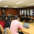 Diligencia. En la Corte Nacional de Justicia se anunció la resolución.