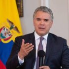 El presidente de Colombia, Iván Duque,