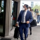 Defensa. Lenín Ortíz, abogado de Daniel Orellana, uno de 15 investigados por posible delincuencia organizada.