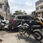 Siniestro. Un accidente de tránsito en la ciudadela de Sauces 8.