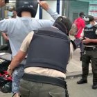 El control que se realizó este viernes 13 de agosto a la entrada de la 8.