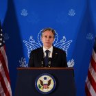 En la imagen, el secretario de Estado estadounidense, Antony Blinken.