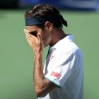 En lo que va del año, Federer solo ha disputado 13 partidos, de los que ha perdido 4. Se viene el Abierto de Estados Unidos.



MASON, OHIO - AUGUST 15: Roger Federer of Switzerland looks on during his match with Andrey Rublev of Russia during Day 6 of the Western and Southern Open at Lindner Family Tennis Center on August 15, 2019 in Mason, Ohio. Rob Carr/Getty Images/AFP == FOR NEWSPAPERS, INTERNET, TELCOS & TELEVISION USE ONLY == SPO-TEN-WTA-WESTERN-&-SOUTHERN-OPEN---DAY-6 |