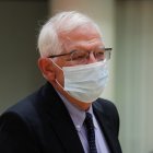 El alto representante de la Unión Europea (UE) para la Política Exterior, Josep Borrell, y el secretario general de la OTAN, Jens Stoltenberg, abordaron este lunes las operaciones de evacuación.