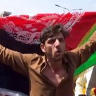 Protesta de talibanes.