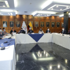 La Comisión del Derecho a la Salud y Deporte de la Asamblea, en pleno.