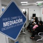 Justicia. En los centros de mediación, las partes buscan, de forma voluntaria, resolver un conflicto.