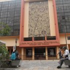 Escenario. Aspecto exterior de la Casa de la Cultura, Núcleo del Guayas, que tuvo que cancelar elecciones.