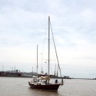 El velero Pros en Buenos Aires. EFE.