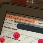 Imagen subida por un usuario que se quejaba de no poder ingresar a la página virtual y rendir la prueba Transformar.