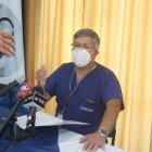 Víctor Álvarez presidente del Colegio Médico de Pichincha.