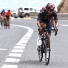 Destacado. Jonathan Narváez, ciclista tricolor, cumplió una buena actuación en la décima etapa de la prueba europea.