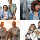 Cuatro de los artistas participantes en el Sambofest.