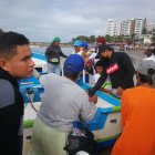 Una de las embarcaciones rescatadas en los atracos.