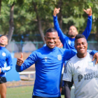 El conjunto del Club Sport Emelec se prepara para lo que será la Jornada 6.