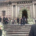 En los exteriores de la iglesia San Francisco de Quito.