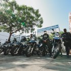 Hecho. Un total de 55 motocicletas fueron entregadas a la Policía