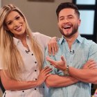 Mafer con Jorge Heredia.