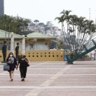 Viajeros. Los sitios turísticos de la ciudad aún evidencian una notoria ausencia de visitantes.