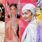 Celebridades en el Met Gala.