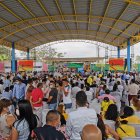 Así luce la Asamblea Nacional del Partido Social Cristiano.