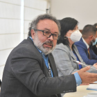 Detalle. José María Lalama explicó de la reducción del presupuesto.