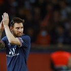 El exfutbolista del Barcelona fue sustituido a falta de un cuarto de hora del partido liguero contra el Lyon en el Parque de los Príncipes el pasado domingo.